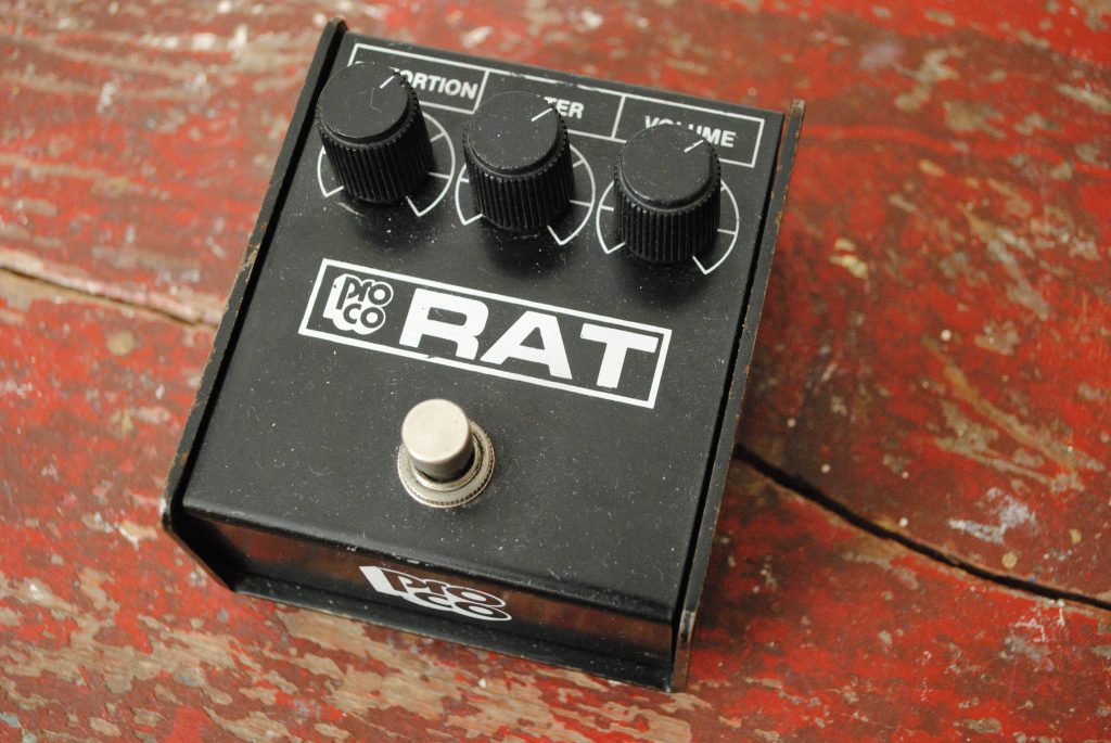 History and Versions of the Pro Co RAT Distortion Pedal - Paul